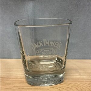 Jack Daniels Old no 7 Brand Etched Glass Tumbler